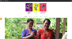 Desktop Screenshot of goeatgive.com